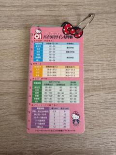 ハローキティ　小児看護カード