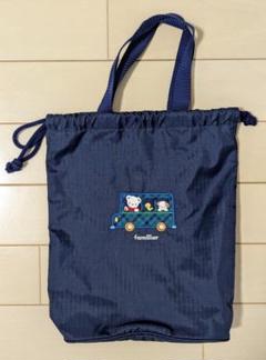 未使用品　familiar シューズバッグ　青 ファミリア シューズケース青 新品の通販 by さちさち's shop