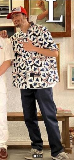 CHALLENGER S/S FLY SHIRT 半袖シャツ M M【CHALLENGER】S/S FIRE SHIRT／新品タグ付／送料込｜Yahoo