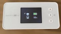 【未使用に近い】NEC Speed Wi-Fi 5G X12 SIMフリー 61 新品]Speed Wi-Fi 5G X12 [シャドーブラック] NEC モバイル