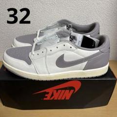 新品 AIR JORDAN 1 RETRO LOW OG GREY 32cm