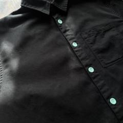 希少色｜Tiffany Blue Black Denim Jacket