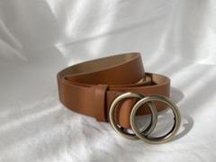 LEFUJE SUEDEベルト ブラウン 75伊原葵ちゃん使用しているベルト LEFUJE 本革 ベルト ブラウン 75伊原葵ちゃん使用しているベルト