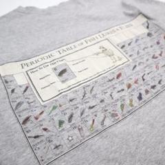 90s Columbia フライフィッシング 釣り プリント Tシャツ