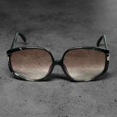 【極美品】クリスチャンディオール サングラス DiorLady1FS 激レア Christian Dior ディオール サングラス 度なし ティアドロップ