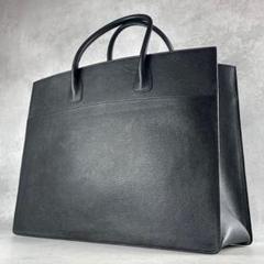 美品✨HIGH CLASS ヘンリーハイクラス ビジネストートバッグレザー 黒