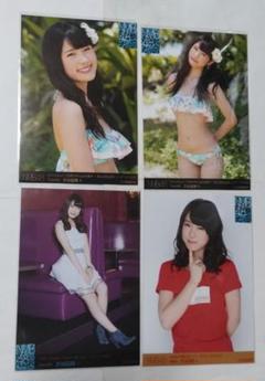 NMB48 渋谷凪咲 イベント記念 A ．B レア水着写真 2枚セット+2
