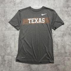 Nike DRI-FIT テキサス ロゴ プリント Tシャツ グレー
