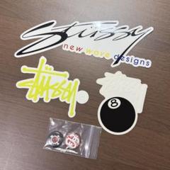 STUSSY バッジ ステッカー セット