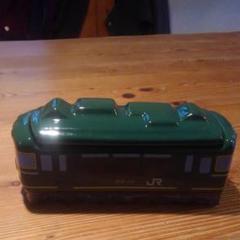 電車の非売品の陶器の弁当箱です