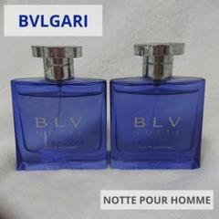 BVLGARI ブルガリ NOTTE ノッテ 香水 2本 セット まとめ売り ♪ BVLGARI ブルガリ NOTTE ノッテ 香水 2本 セット まとめ売り