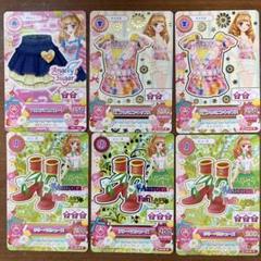 アイカツ Angely Sugar トレカセット 6枚姫里マリア