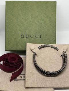 定価20万超 GUCCI クリスタル バングル 蛇 スネーク ブレスレット 宝石 2025年最新】gucci スネーク バングルの人気アイテム - メルカリ