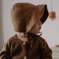 The simple folk ボンネット 0-3m