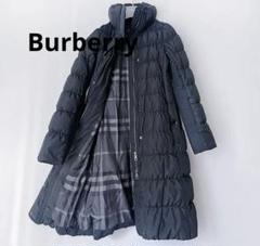 大きいサイズ⭐︎ バーバリー ロングダウンコート ノバチェック フード 2way 良品】Burberrys ロングダウンコート ノバチェック柄 白 大きめ