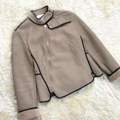 デッドストック品　未使用　エルメス　HERMES ムートンジャケット　革　レザーのサムネイル