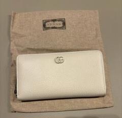 GUCCI グッチ　長財布　マーモント　新品未使用　アイボリー GUCCI グッチ長財布マーモント新品未使用アイボリー