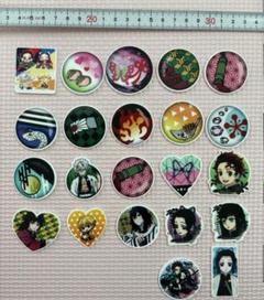 鬼滅の刃♡プラパーツ２２枚セット まとめて ハンドメイド