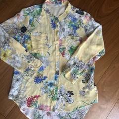 新品同様 MARELLA マレーラ 花柄 ワンピース 春 シャツブラウス MARELLA 花柄 長袖シャツ 42 シルク - メルカリ
