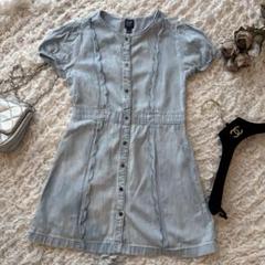 キッズ 女の子 ワンピース デニム gap 120