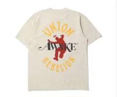 サイズM UNION AWAKE REBELION TEE WHITEのサムネイル