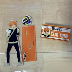 ハイキュー 日向翔陽 after school ネームバッジ アクスタ
