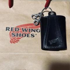 未使用新品　RED WING キーケース 黒 廃盤】RED WING ブラック レザー キーケース - メルカリ