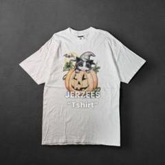 JERZEES Tshirt 猫 ネコ アート Tシャツ 古着