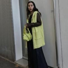 ameri アメリ　COMPACT KNIT VEST WITH SHIRT セール】COMPACT KNIT VEST WITH SHIRT（シャツ/ブラウス
