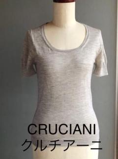クルチアーニ Cruciani カシミアシルク半袖ニット 訳あり - メルカリ