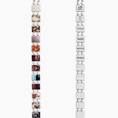 Bazo1199 Serane レアコラボブレスレット bazo 1199 for Serane Bracelet white