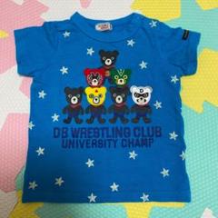 ミキハウス ダブルB マスクマン Tシャツ 80