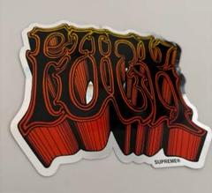 【希少】Supreme ホログラムステッカー レア】supreme ステッカー FUCK ホログラム シュプリーム 人気