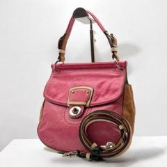 Coach Legacy Willis 2way Handbag Leather