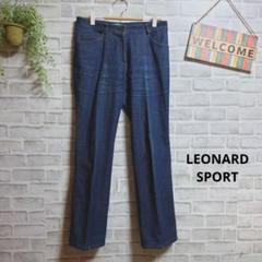 未使用☆LEONARD SPORT☆デニム風ストレッチパンツ☆42/ブラック 2025年最新】LEONARD パンツの人気アイテム - メルカリ