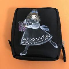 コスメポーチ ハンドメイド トールペイント