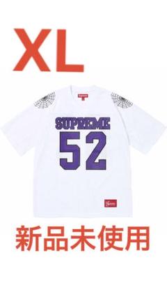 Supreme Spiderweb Football Jersey Whiteのサムネイル