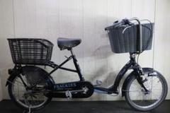 丸石サイクルfrackersふらっか〜ず20インチ 3段 AUTO LED