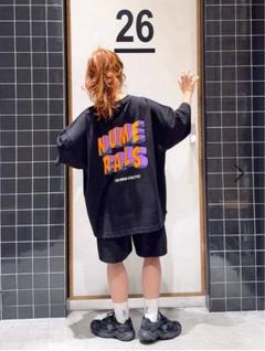美品 ニコアンド ヌメラルズ グラフィックTシャツ