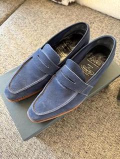 Crockett & Jones スエード ローファー　24.5センチ Crockett & Jones スエード ローファー 24.5センチ - メルカリ