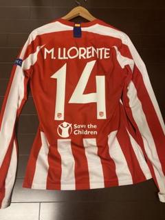 アトレティコ・マドリード M. LLORENTE 14 長袖ジャージ アトレティコ・マドリード M. LLORENTE 14番 選手支給