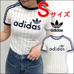 アディダス Sサイズ 半袖 Tシャツ 入手困難 リニア カリ スリム 白 韓国 m89234977692_1.jpg?1749590213