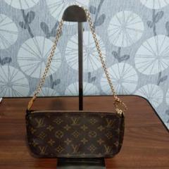 46555→43500 ❴美品❵アクセソワール ポシェットミラストラップ付き 46555→43500 ❴美品❵アクセソワール ポシェットミラストラップ