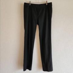 【LANDS' END】（M）ミッドライズズボンスラックス/テーパードパンツ