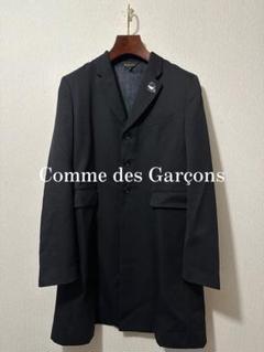 AD1995 オールドコムデギャルソン 再構築ロングチェスターコート 黒 ウール JUNYA WATANABE CDG(ジュンヤワタナベコムデギャルソン) 24AW