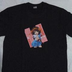 新品未着用　涼宮ハルヒの憂鬱　涼宮ハルヒ Tシャツ Lサイズ コットン100%