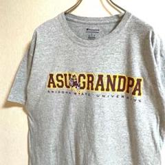 チャンピオン　champion Tシャツ　半袖　グレー　L メンズ　古着