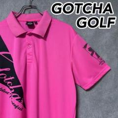 GOTCHA GOLF ガッチャゴルフ ロゴ 半袖 ポロシャツ ゴルフ ウェア