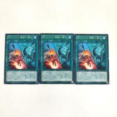 遊戯王 妨げられた壊獣の眠り 字レア 3枚セット