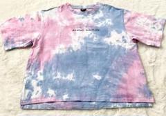 【ScoLar Parity】タイダイアートプリント半袖Tシャツ